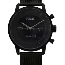 TOMS Men Stainless Steel Bracelet Style Straps Analogue Watch TM11054C-G-55