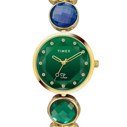 Timex Women Embellished Dial & Bracelet Style Straps Analogue Watch TWEL17000-JIT-image-60