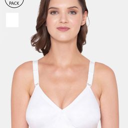 Souminie Set Of 2 White Cotton Bra-26