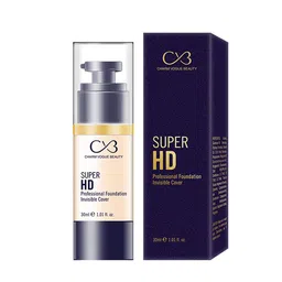 CVB Paris Super HD Professional Foundation Invisible Cover - White Ivory-6
