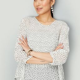 max Polka Dots Printed Top-image-54