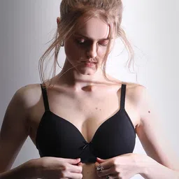 Vero Moda Full Coverage Lightly Padded Everyday Bra With All Day Comfort-50