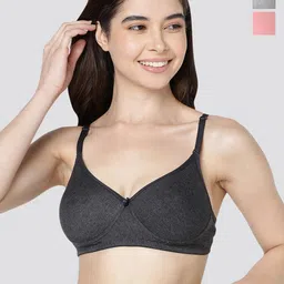 Kalyani Emily Pack Of 3 Full Coverage Lightly Padded T-shirt Bras- All Day Comfort-57