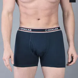 Dollar Bigboss Men Solid Pack of 2 Combed Cotton Classy Trunk-7