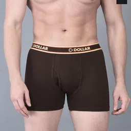 Dollar Bigboss Men Solid Pack of 2 Combed Cotton Classy Trunk MBTR-03-LONG-PO2-CO4-S24-6