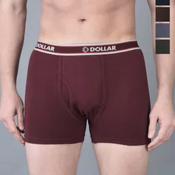 Dollar Bigboss Men Pack of 5 Combed Cotton Classy Trunk- MBTR-03-LONG-PO5-46