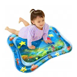 OPINA Kids Inflatable Tummy Time Water Play Mat With Toys-24