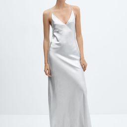 MANGO A-Line Maxi Dress-image-39