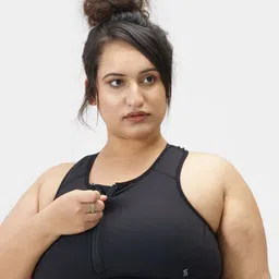 SPIRIT ANIMAL  Front Closure Non -Wired Sports Bra-image-76
