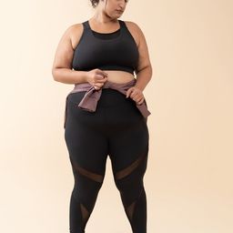 SPIRIT ANIMAL Plus Size Non-Padded Seamless Sports Bra-41