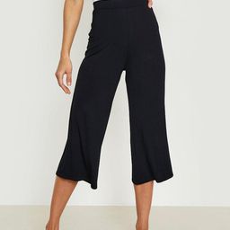 Boohoo Women Wide Leg Culottes Trousers-image-21