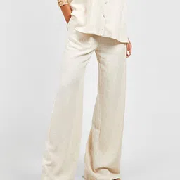 Boohoo Women Wide Leg Trousers-image-89