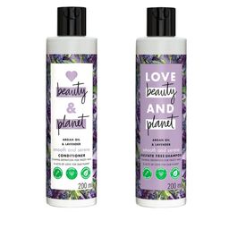 Love Beauty & Planet Smooth & Serene Argan Oil Shampoo with Conditioner - 200ml each-43