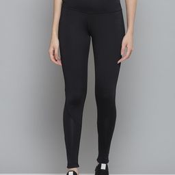 Reebok Women Black WOR Mesh Tights-picture-8