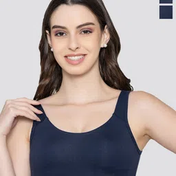 K LINGERIE Pack of 2 Daisey Flexible Fit Medium Impact Sports Bra for Light Workouts-picture-17