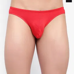 Bruchi CLUB Pack Of 2 Anti-Bacterial Bikini Briefs BRC-ML-FOXY-611-RD-BK-2C-S-22