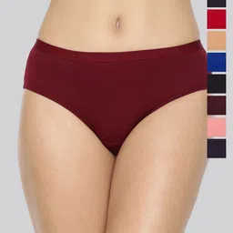 LYRA Pack Of 9 Assorted Anti-Odour Mid-Rise Hipster Briefs-image-13