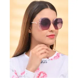 Royal Son Butterfly Uv Protection Women Sunglasses Black Lens - Chiwm00115-c3-picture-7
