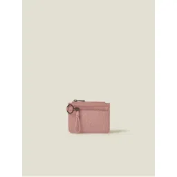 Accessorize London Women's Pink Quilted Nylon Card Holder-picture-47