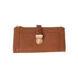 Accessorize London Womens Faux Leather Ten Plait Push-Lock Wallet-picture-46