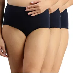 Morph Maternity Pack Of 3 Maternity Panties - Blue-picture-38