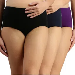 Morph Maternity Pack Of 3 Maternity Hygiene Panties - Multi-Color-picture-42