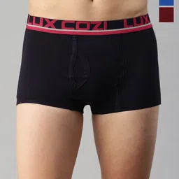 Lux Cozi Pack Of 3 Cotton Assorted Outer Elastic Trunks COZI_GLO_MINI_TRNK_AST3_3PC-picture-18