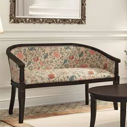urban ladder Florence 2 Seater Loveseat in Calico Floral Colour-picture-2