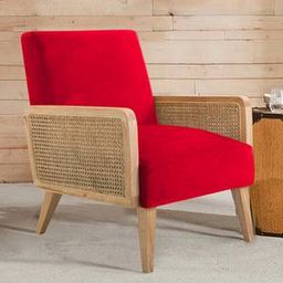 home lifestylez Evant Accent Chair in Red Colour-picture-45