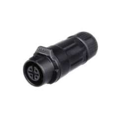 LP-12 Soldering Type Power Connector with Plastic Shell IP67 125V 5A (Female)LP-12 Soldering Type Power Connector with Plastic Shell IP67 125V 5A (Female) image 1