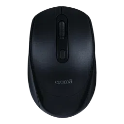 Croma Wireless Optical Mouse (Variable DPI Up to 1600, Compact & Lightweight Design, Black)-picture-21