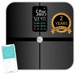 Eagle Digital Weight Scale (Battery Powered, 17 Vital Body Parameteres, EEP1002A, Charcoal Black)-image-26