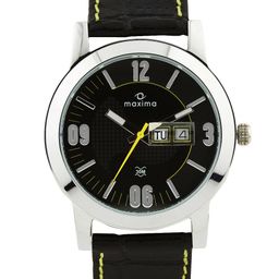 Maxima Men Black Dial Watch-10