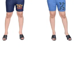 STYLOKAT Girls Blue Shorts-11