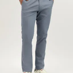 United Colors of Benetton Men Relaxed Fit Mid-Rise Regular Trousers-picture-44