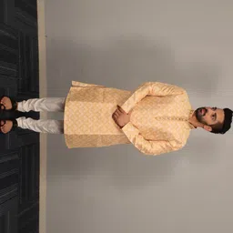 BALAJI CREATION Men Cotton Solid Straight Kurta-image-39
