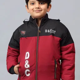 BAESD Boys Colourblocked Puffer Jacket with Patchwork-image-38