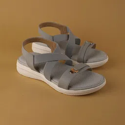 Ozuri Women Open Toe Flats-31