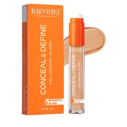 Beauty People Conceal & Define Oil Free Concealer With Actyl C - 6 ml - Honey Beige - 04-4