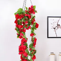 Home Bloom Pink 1 Pieces Hanging Artificial Plant-picture-48