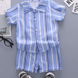 StyleCast x Revolte Boys Striped Shirt with Shorts-picture-46