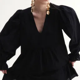 H&M Cotton Tunic Dress-picture-42