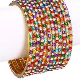 1ST TIME Red Alloy Bangle image 5