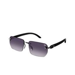 Woggles Unisex Purple Lens & Black Rectangle Sunglasses with-8