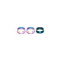 Dynamic Retail Global Set of 3 Rings for Men & Women, Multicolor-Green Alloy Ring ()-picture-46