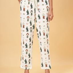 Dreamz by Pantaloons Women Mid-Rise Straight-Leg Lounge Pants-picture-27