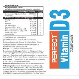 PERFECT Vitamin D3 Softgel Capsule - 60 Softgel Capsules image 4