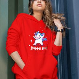Povaxpo Women Graphic Printed Hooded Long Sleeves Sweatshirt-image-47