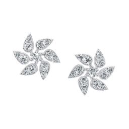 Wondr Diamonds Elegant Round Diamond Stud Earrings-image-43
