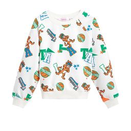 Hopscotch Boys White Printed Round Neck Long Sleeves Casual Sweatshirt-picture-44